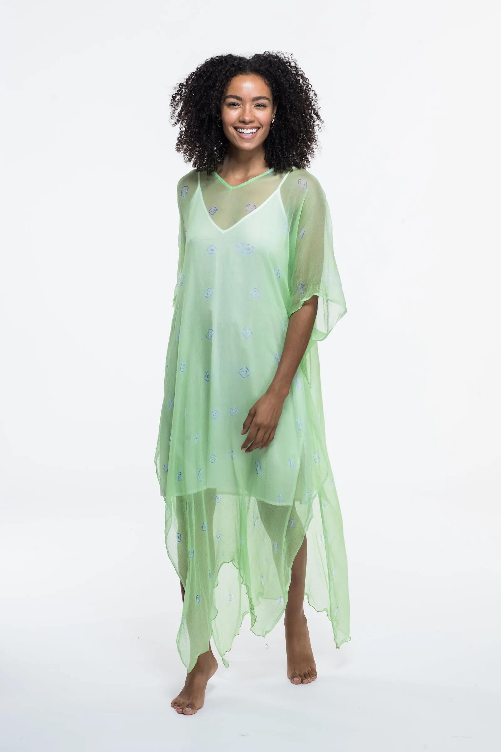 Venus Dress Hand Tie Dye in Chiffon