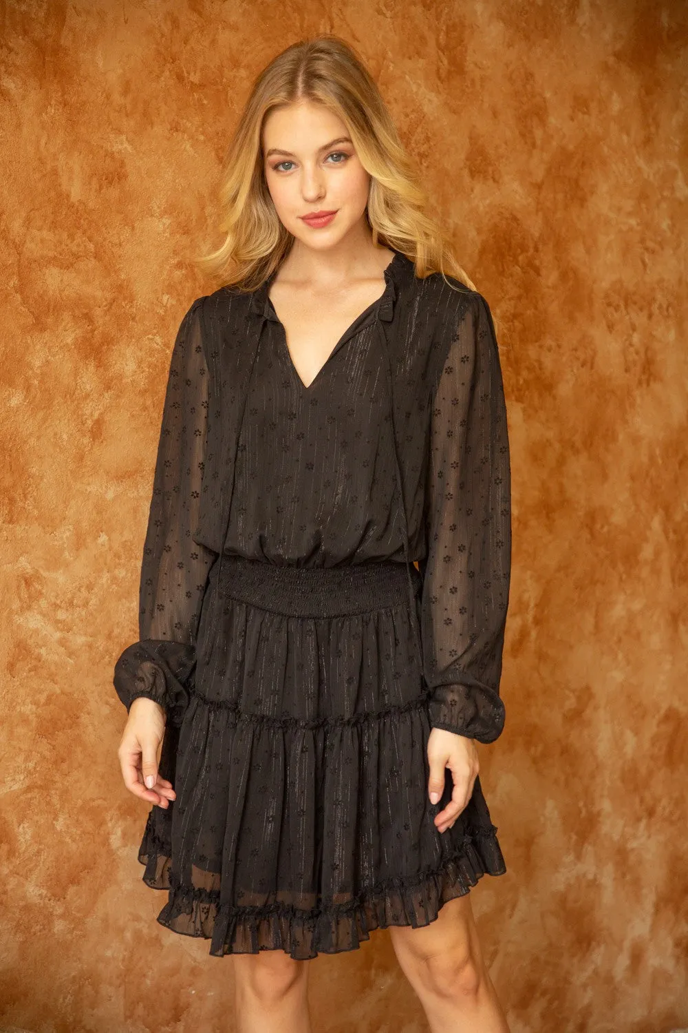 Voy Ophelia Dress  - Black