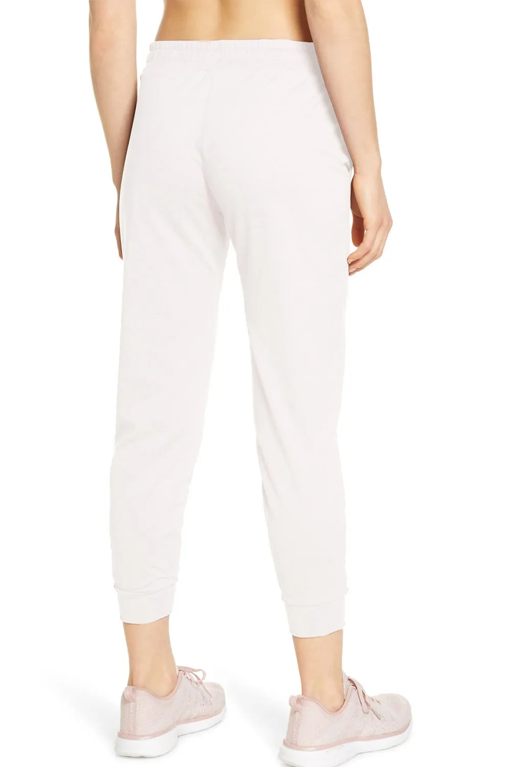 White Panelled Leggings