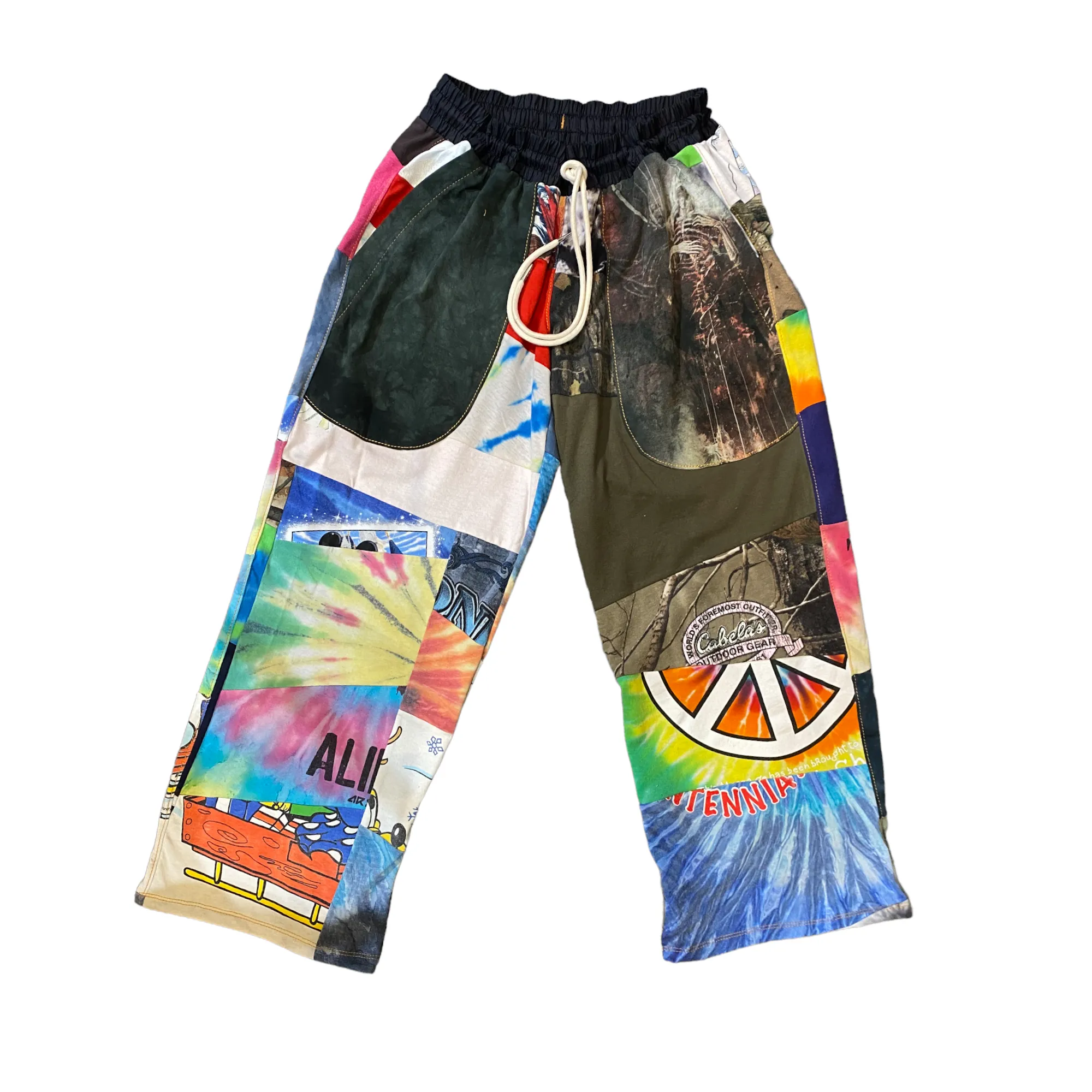 WIDE LEG MIX AND MATCH TEE PANTS / RANDOM SELECTION /