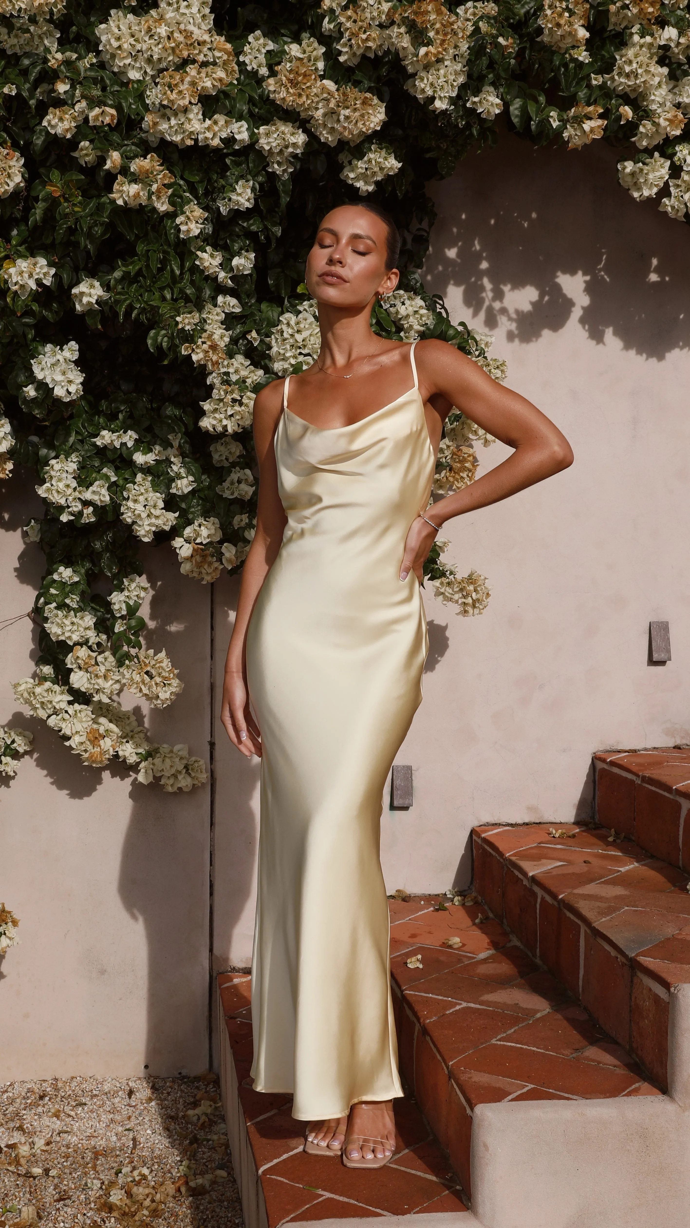 Willow Maxi Dress - Yellow