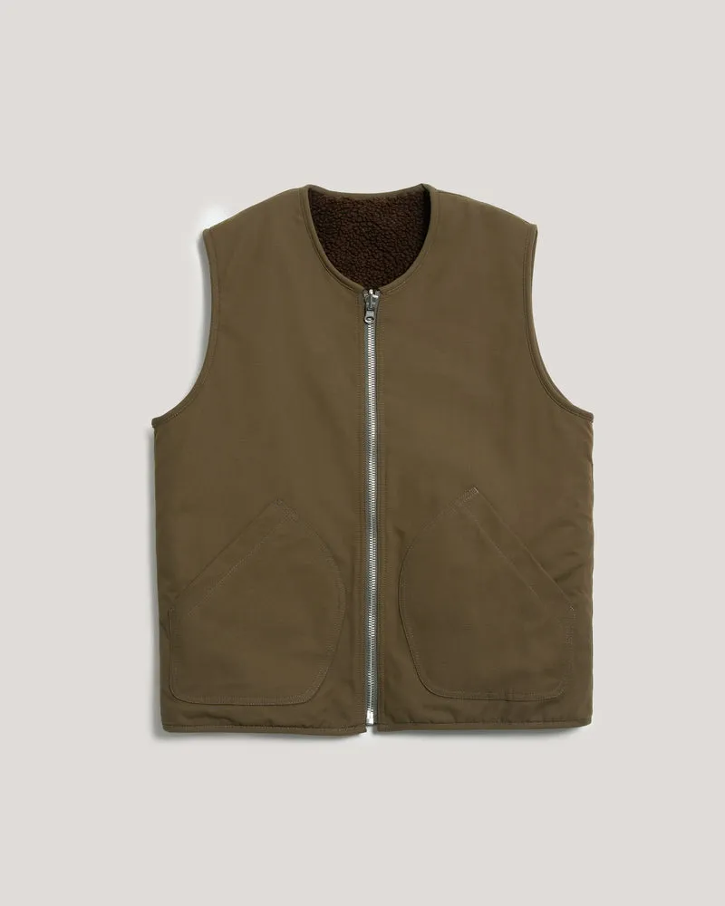 Wyatt Waistcoat Olive