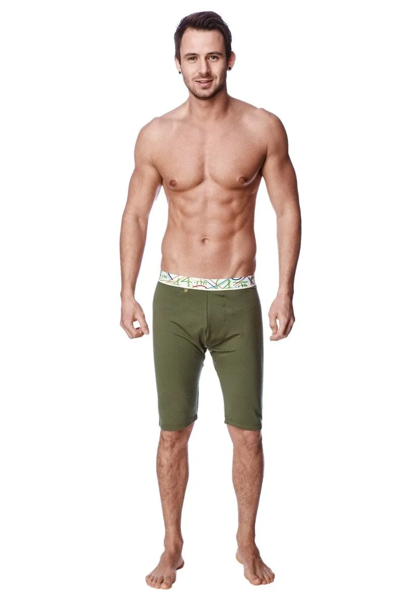 Yoga Compression Short (Rainforest Green)