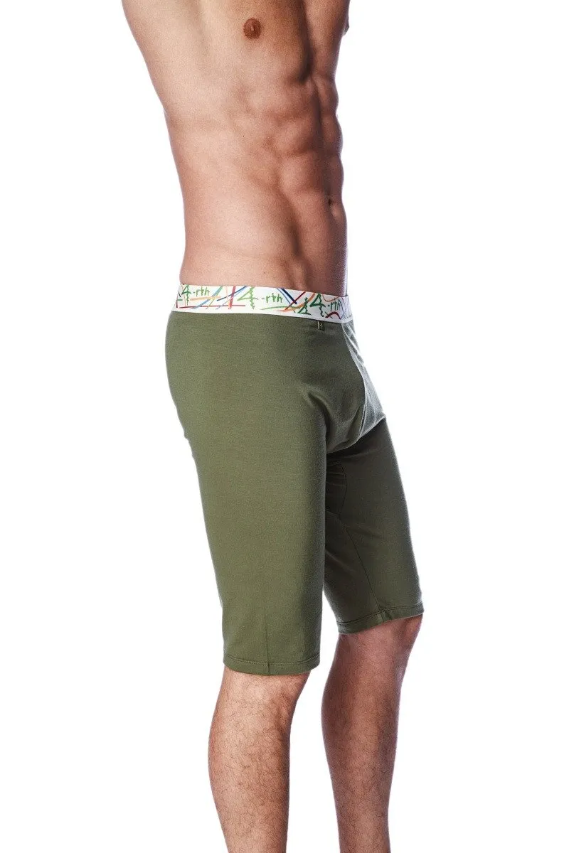 Yoga Compression Short (Rainforest Green)