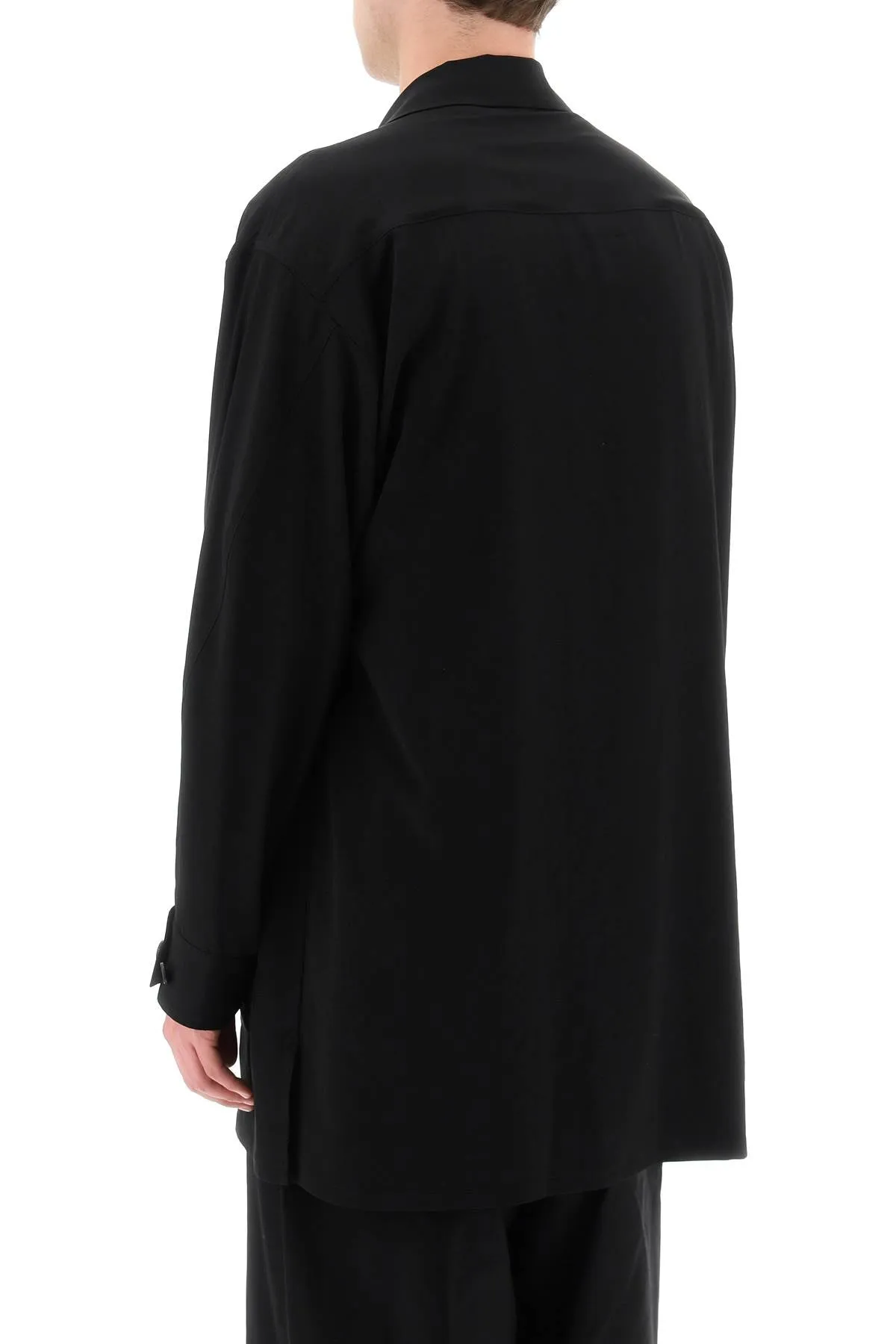 Yohji yamamoto techno overshirt jacket