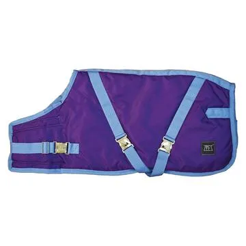 ZEEZ SUPREME DOG COAT SIZE 18 (46CM) GRAPE PURPLE/BLUE