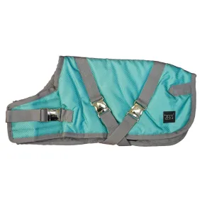 ZEEZ SUPREME DOG COAT SIZE 18 (46CM) MINT GREEN/GREY