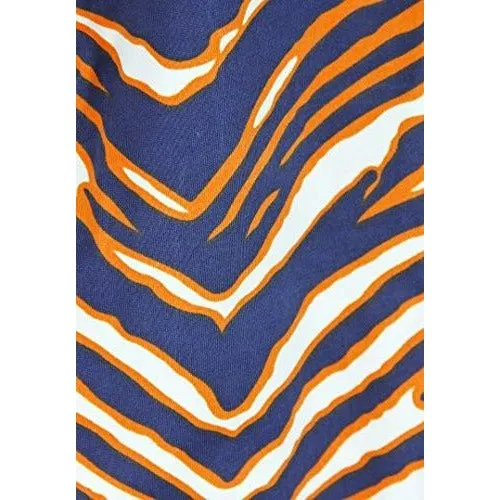 Zubaz NFL Women's Chicago Bears Team Color Tiger Print Leggings Pants